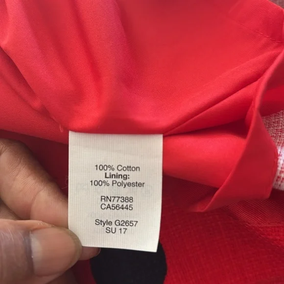 J. Crew Red and Black polka dotted Sheath Mini Dress - Picture 7 of 8